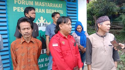 Masarakat di Dua kecamatan meminta pengawalan Forum FMPB kerena di duga proyek SPAM tersebut dikerjakan asal asalan