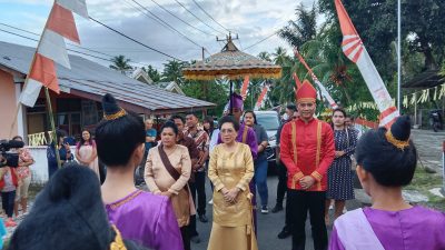 Pj Bupati Sangihe Hadiri Pentas Seni Budaya Sangihe Dan Ibadah Pengucapan Syukur PPA ID 0146 Malunsemahe Angges