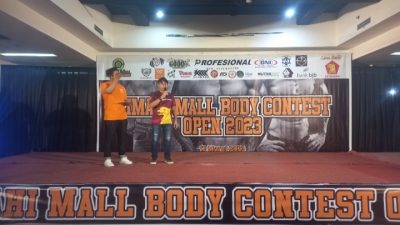 Perdana! Event Body Contest 2023 Cimahi Mall Diikuti 200 Peserta.  