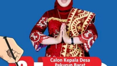 Susana.S.kom terpilih menjadi Kepala desa perkurun barat kecamatan Abung Tegah