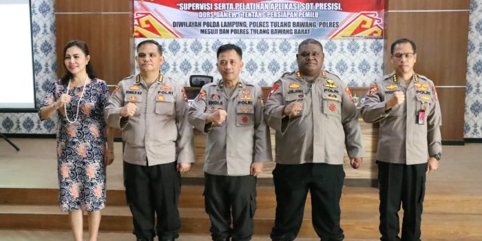 Tim SOPS Mabes Polri Gelar Supervisi dan Pelatihan di Polres Tulang Bawang, Brigjen Endi Sampaikan Ini