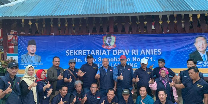 Relawan Anies hadir di desa Rejo Mulyo Abung timur Optimistis Menang di Lampung menuju RI 1